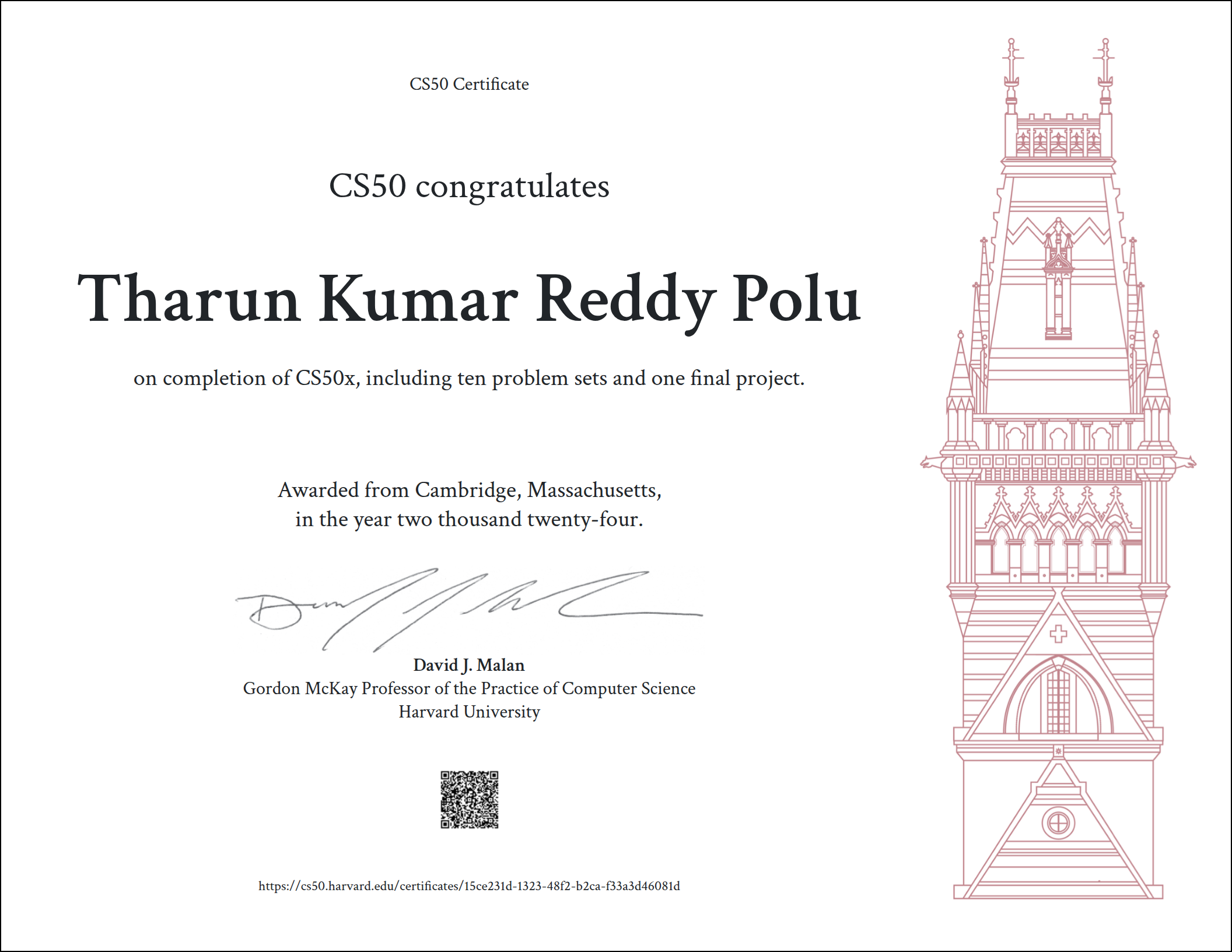 Tharun Kumar Reddy Polu - Software Engineer - University of Maryland ...