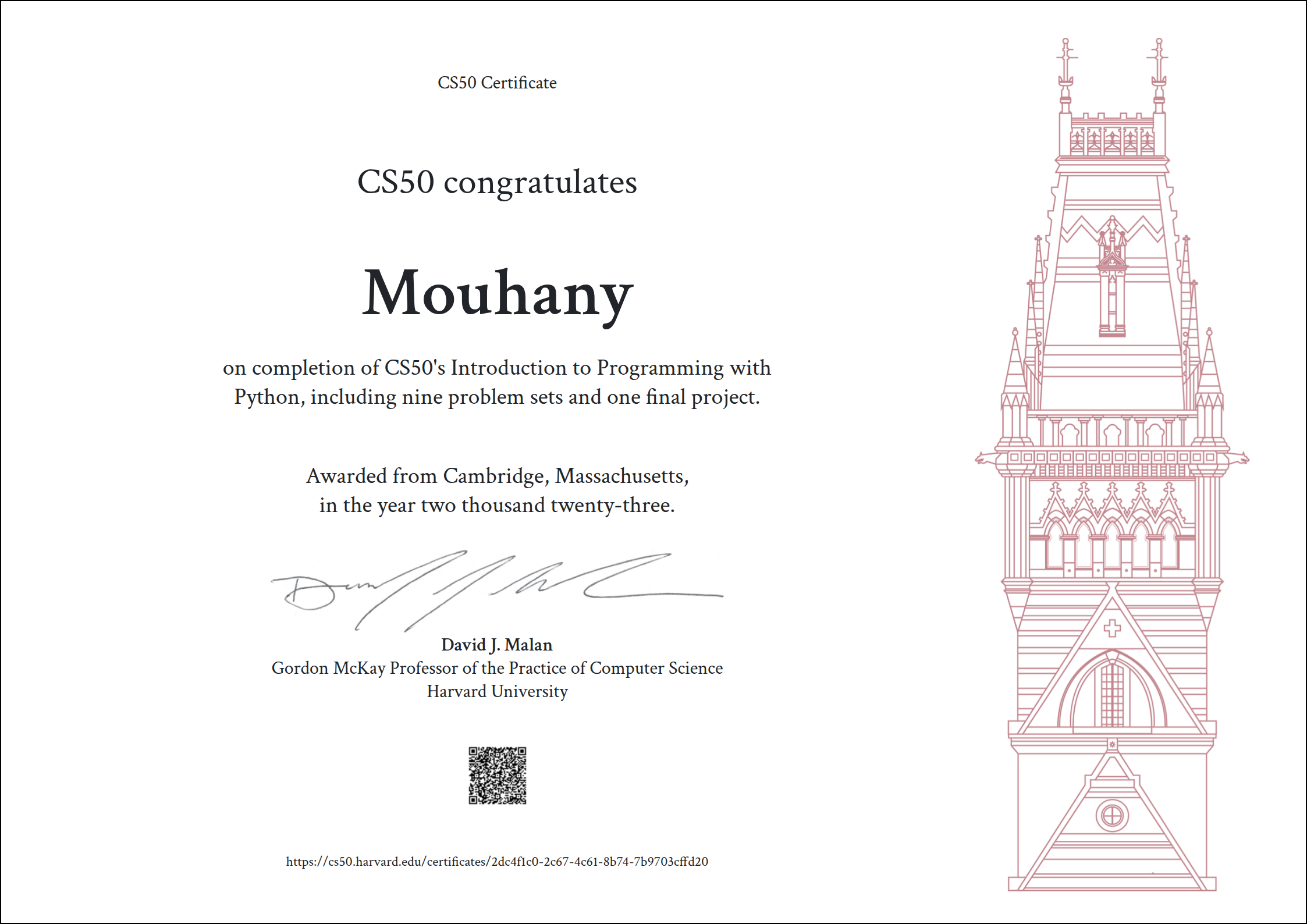 GitHub - mouhany/CS50P: My solutions to CS50's Introduction to ...