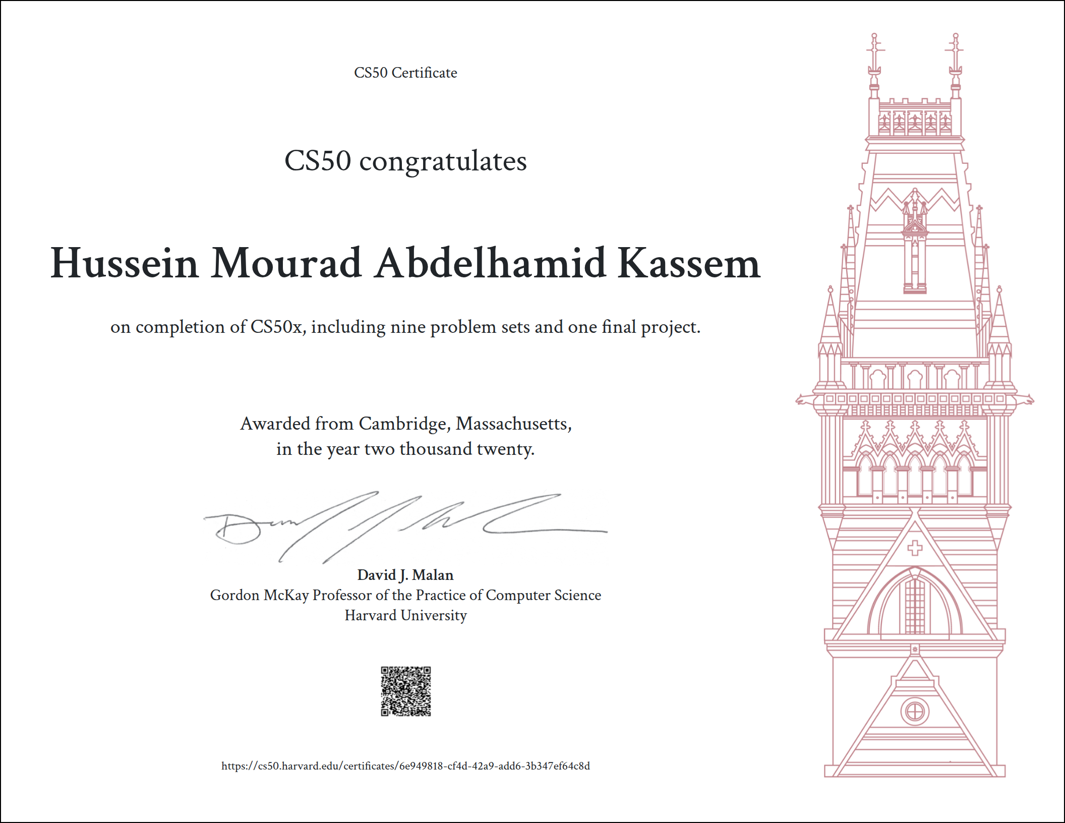 ‏Hussein Kassem‏ - ‏Full stack developer‏ | LinkedIn