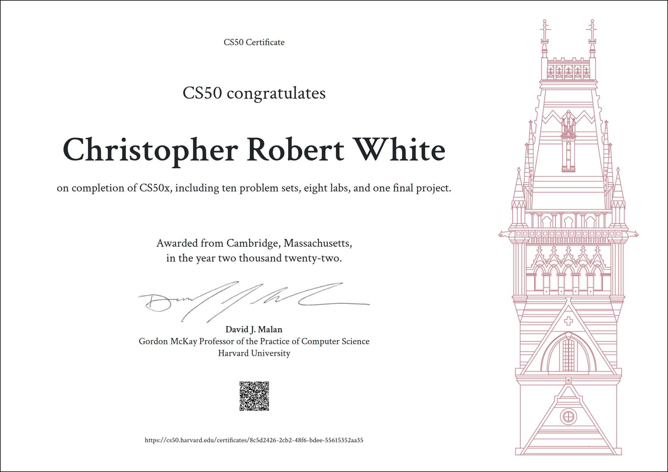 Finally Completed CS50 Introduction to Computer Science : r/cs50